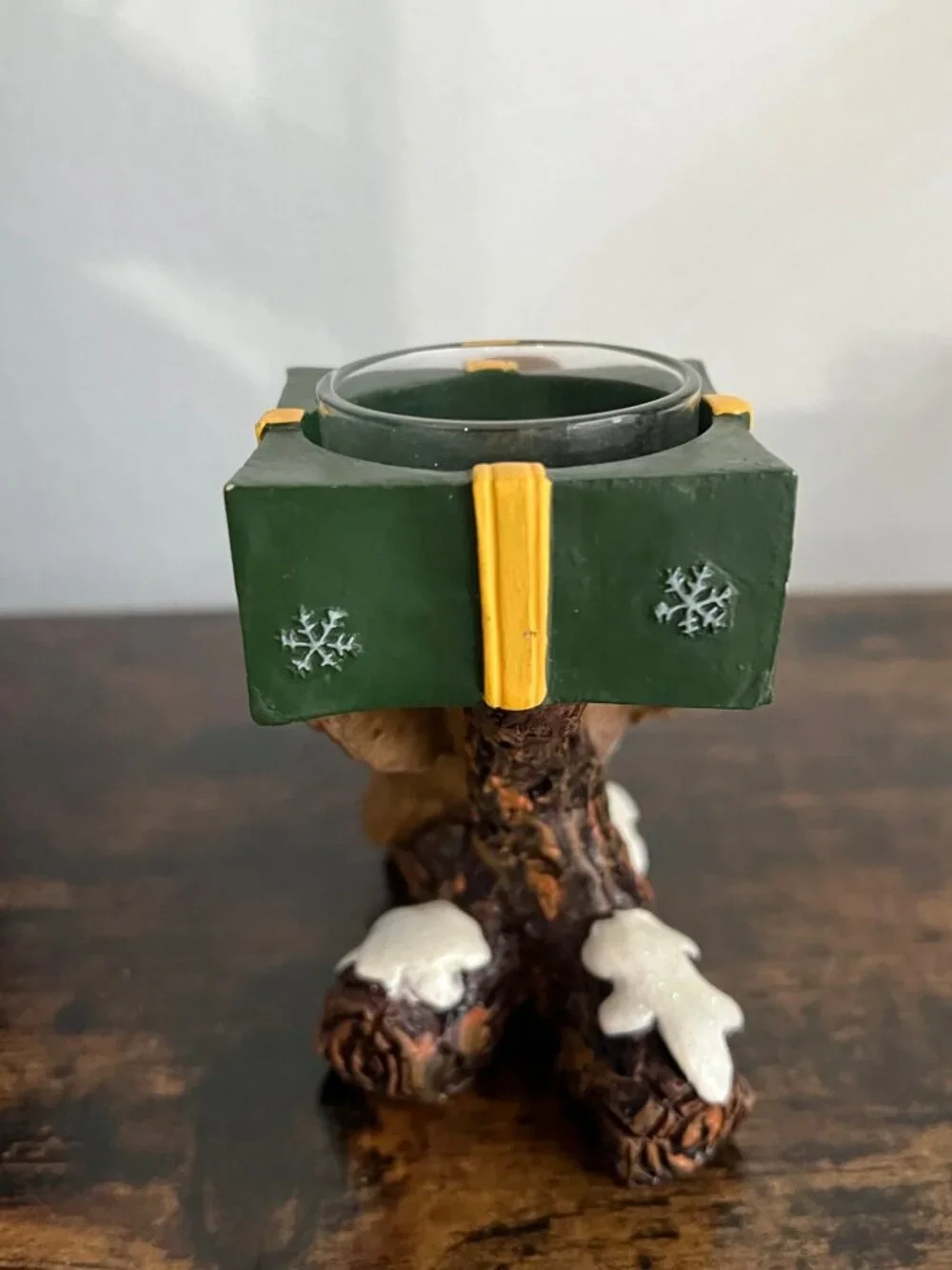 Yankee Candle Christmas Owl Tealight Holder